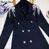 Glass Water Drop Fringed Crystal Epaulets patch Flexible Chain DIY Rhinestone tassel Brooch Decoration clothing Shoes Accessorie