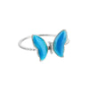 Glowing In Dark Rings For Women Stainless Steel Classic Luminous Butterfly Ring 2023 Trend Aesthetic Couple Jewelry Gift anillos