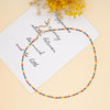 Go2Boho 2022 Beaded Necklace Choker For Women Jewelry Boho Summer Miyuki Rainbow Necklaces Glass Beads Collares Femme