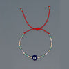 Go2Boho Greek Eye Braclet Turkish Evil Eye Bracelet For Women Cute Jewelry Miyuki Beaded Bracelets Adjustable Tiny Simple Bangle