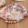 Go2Boho Heart Charm Bracelets Polymer Clay Bracelet For Female Summer Heishi Disc 4mm Beaded Braclets Women 2021  Jewelry