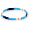 Go2boho Boho Miyuki Bracelet For Women Tila Beads Rainbow Bracelets for Girl Gift Summer Pulseras Elastic Jewelry