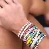 Go2boho Boho Miyuki Bracelet For Women Tila Beads Rainbow Bracelets for Girl Gift Summer Pulseras Elastic Jewelry