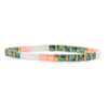 Go2boho Boho Miyuki Bracelet For Women Tila Beads Rainbow Bracelets for Girl Gift Summer Pulseras Elastic Jewelry