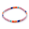 Go2boho Boho Miyuki Bracelet For Women Tila Beads Rainbow Bracelets for Girl Gift Summer Pulseras Elastic Jewelry