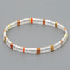 Go2boho Boho Miyuki Bracelet For Women Tila Beads Rainbow Bracelets for Girl Gift Summer Pulseras Elastic Jewelry