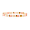 Go2boho Boho Miyuki Bracelet For Women Tila Beads Rainbow Bracelets for Girl Gift Summer Pulseras Elastic Jewelry