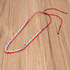 Go2boho Colorful Bead Necklace For Women And Girls Jewelry Trendy Bohemian Collier Miyuki Beads Loom Jewellery Choker Necklaces