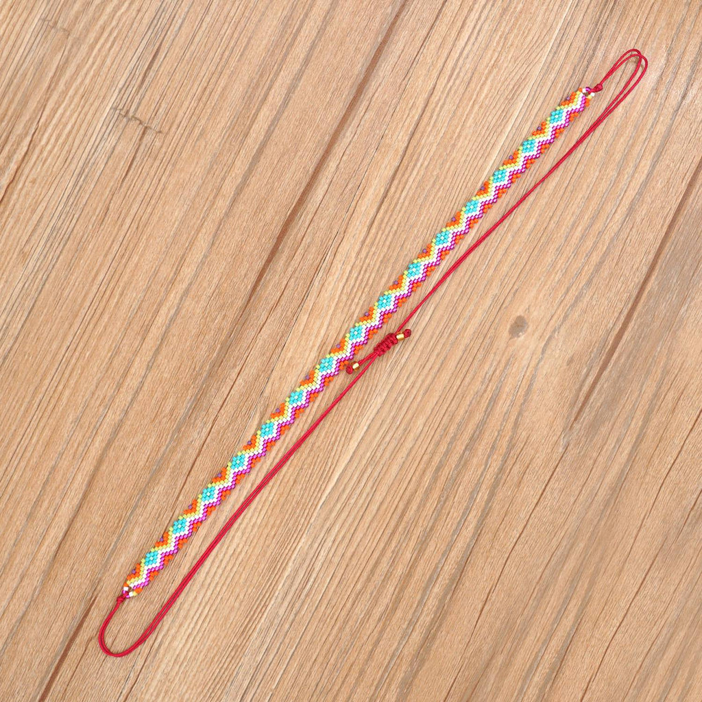 Go2boho Colorful Bead Necklace For Women And Girls Jewelry Trendy Bohemian Collier Miyuki Beads Loom Jewellery Choker Necklaces