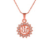 God Allah Sun Arabic Women Gold Muslim Islamic Charm Pendant Necklace Jewelry Ramadan Gift