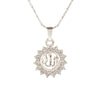 God Allah Sun Arabic Women Gold Muslim Islamic Charm Pendant Necklace Jewelry Ramadan Gift