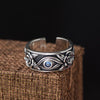 God Gothic Eye Rings For Women Silver Colour Men Ring  Quality Jewelry And Accessories  Items GaaBou