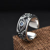 God Gothic Eye Rings For Women Silver Colour Men Ring  Quality Jewelry And Accessories  Items GaaBou