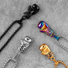 Gold Black Boxing Gloves Boxer Men Necklaces Pendants Chain for Boyfriend Male Stainless Steel Jewelry Creativity Gift