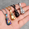 Gold Black Boxing Gloves Boxer Men Necklaces Pendants Chain for Boyfriend Male Stainless Steel Jewelry Creativity Gift