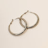 Gold Color Geometry Big Circle Stud Earrings For Women Party Gifts Female Hoop Trendy Accessory Jewelry Korean 2022