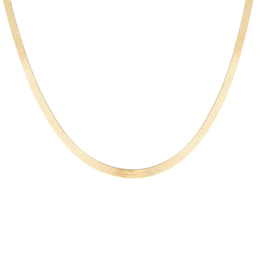 Gold Color Neck Chain Choker Necklace For Men Charm Necklaces Clavicle Chain Jewelry On The Neck Pendant 2021 Chocker Collar
