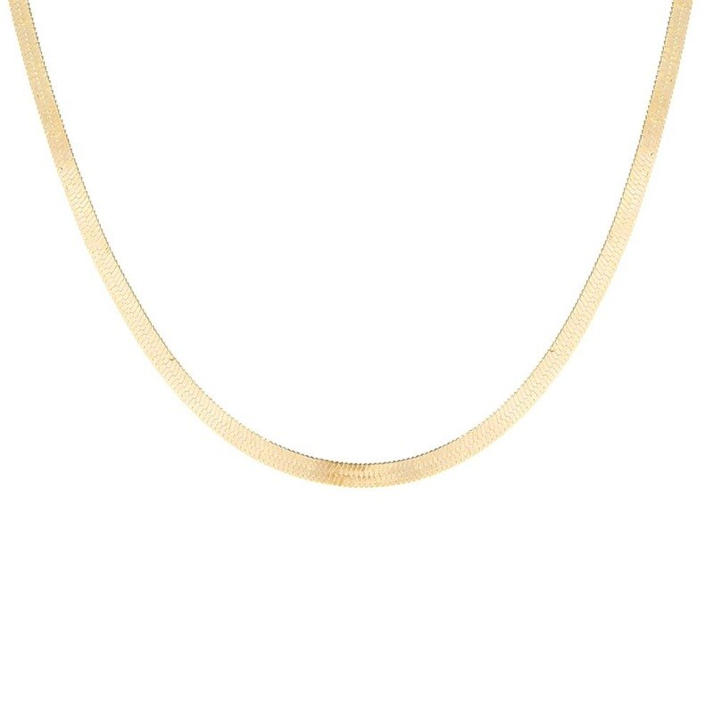Gold Color Neck Chain Choker Necklace For Women Charm Necklaces Clavicle Chain Jewelry On The Neck Pendant 2021 Chocker Collar