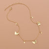 Gold Color Star Party Women's Pendant Necklace  Female Choker Necklaces Jewelry Simple Ladies Pentagon-Star Jewelry Gifts
