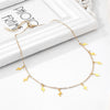 Gold Color Tassel Lightning Necklace for Women Girl Choker Pendant Chain Necklaces Jewelry Accessories Necklace 2021 New