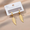 Gold Plated Butterfly Earrings for Women Romantic Stainless Steel Earrings 2023 Trend Couple Wedding Jewelry Christmas Gifts