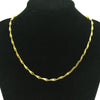 Gold Plated Hip Hop Chokers  Chain  Statement Clavicle Necklace For Women Men  Party Club Jewelry