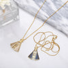 Gold Plated Our Lady of Aparecida Necklace for Women Copper Box Chain Necklace Catholic Jewelry Virgen de guadalupe