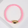 Gold Shell Beaded Bracelet  For Women Boho Friendship Colorful Bracelets Evil Eye Bracelets Rainbow Bracelet Gift  For Girls
