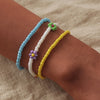 Gold Shell Beaded Bracelet  For Women Boho Friendship Colorful Bracelets Evil Eye Bracelets Rainbow Bracelet Gift  For Girls