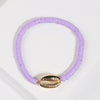 Gold Shell Beaded Bracelet  For Women Boho Friendship Colorful Bracelets Evil Eye Bracelets Rainbow Bracelet Gift  For Girls
