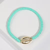 Gold Shell Beaded Bracelet  For Women Boho Friendship Colorful Bracelets Evil Eye Bracelets Rainbow Bracelet Gift  For Girls