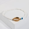 Gold Shell Beaded Bracelet  For Women Boho Friendship Colorful Bracelets Evil Eye Bracelets Rainbow Bracelet Gift  For Girls