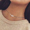 Gold Silver Color Women Clavicle Chains Zircon Heart Pendant Necklace Female 2020 Fashion Jewelry Simple Style Ladies Necklaces