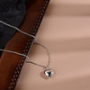 Gold Silver Colour Heart Pendants And Necklaces Women's Neck Chain Korean Jewelry Offers With