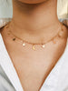 Gold Star Choker Necklace Outer Banks Sarah Cameron Necklace Chain Dainty Necklace Summer Beach Streetwear Jewelry Birthday Gift