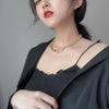Gold Style, Metal 2021 Short Cool Necklace, Party Banquet Alloy Simple Geometric Clavicle Chain, Suitable for Men and Women