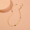 Gold star choker necklace from outer banks sarah cameron necklace star chain dainty necklace beach jewelry gift for Obx fan