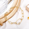 Golden Silverly Bracelets CZ Stone Crystal Screw for Woman Pave Carabiner Lock Oval Chain Bracelet Zirconia Punk Jewelry Gifts
