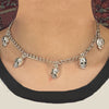 Goth Skull Neck Pendants Women's Choker Silver Color Necklace On The Neck Chain Chocker Punk Jewelry 2021 Kpop Collar For Girl