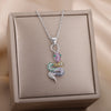 Goth Snake Pendant Necklace For Women Stainless Steel Gold Color Necklaces 2023 Trend Aesthetic Jewelry choker collares mujer
