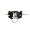 Goth Spike Choker Collar  Black Pu Leather Gothic Accessories Woman Punk Chocker Emo Cosplay Jewelry