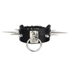 Goth Spike Choker Collar  Black Pu Leather Gothic Accessories Woman Punk Chocker Emo Cosplay Jewelry