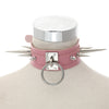 Goth Spike Choker Collar  Black Pu Leather Gothic Accessories Woman Punk Chocker Emo Cosplay Jewelry