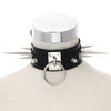 Goth Spike Choker Collar  Black Pu Leather Gothic Accessories Woman Punk Chocker Emo Cosplay Jewelry
