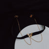 Goth Vintage Butterfly Black Velvet Double Chain Clavicle Collar Choker Necklaces For Women Egirl Party Aesthetic Accessories