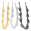 Gothic Harajuku Streetwear Flame Choker Necklace Punk flame chain necklaces collares Women Men Gift Hip Hop steampunk Jewelry