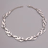Gothic Harajuku Streetwear Flame Choker Necklace Punk flame chain necklaces collares Women Men Gift Hip Hop steampunk Jewelry