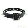 Gothic Men Women Unisex Faux Leather Spike Rivet Choker Punk Necklace Jewelry