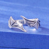 Gothic Punk Devil Wing Adjustable Rings For Women Silver Colour  Designer Jewelry Chrismas  Items GaaBou