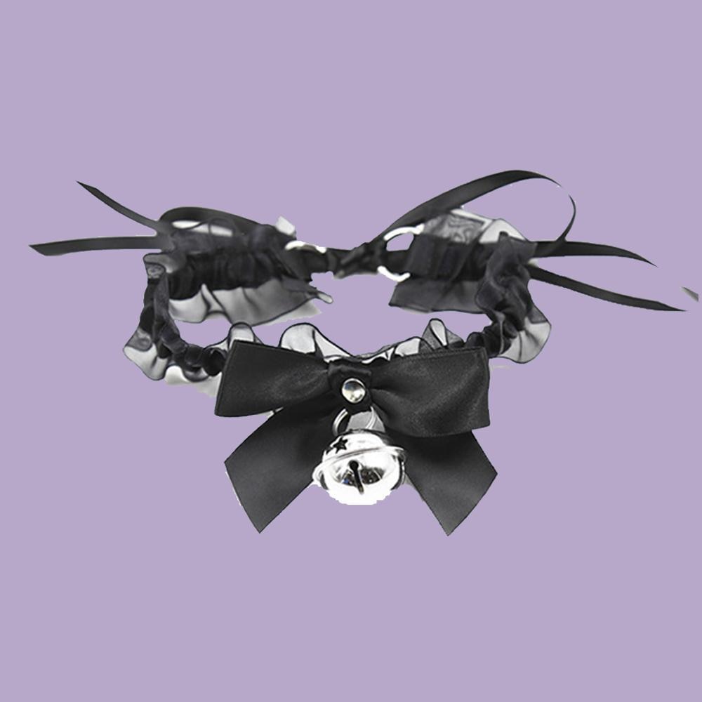 Gothic style choker necklace Women harajuku chocker Punk goth black Bdsm collar for women Bondage chocker jewelry accessories